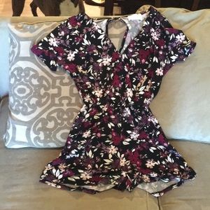 Floral romper- worn once